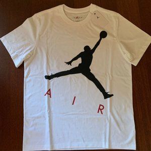 T-shirt Jordan man white tg L
